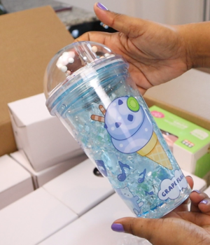 450ml Crystal Frosty Cup/Ice Jelly Tumbler