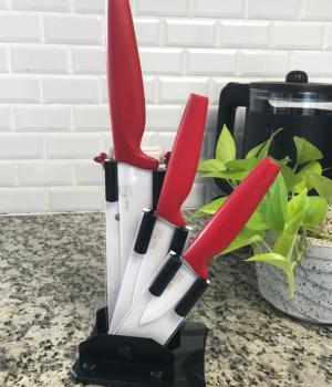 Ceramic Knife Block Set
