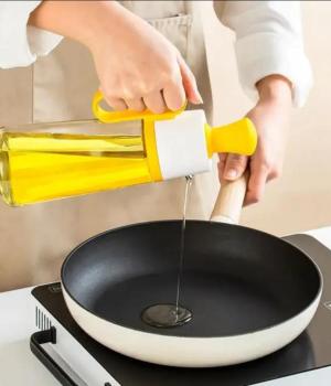 Oil Bottle With Brush