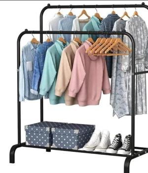 Double Rod Heavy Duty Cloth Rack