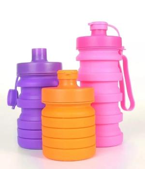 550ml silicon water bottle