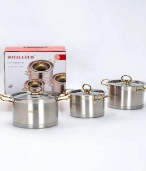 User-Friendly and Easy to Maintain 6pcs kitchen cookware