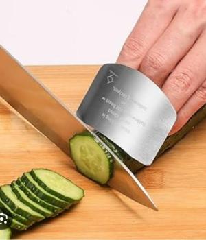 Stainless Steel Finger Guard Protect Hand Protector