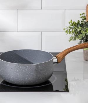 18cm wooden hand milk pan