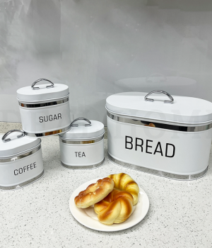 4pcs Bread storage box