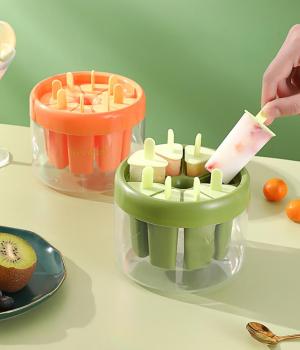Home make Popsicle ice cream mold