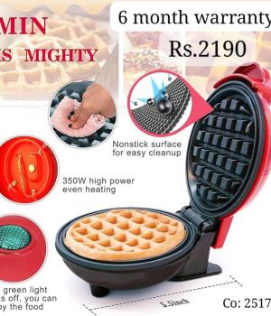 Mini Waffle Maker (2190)