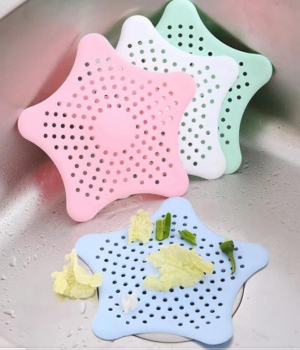 3Pcs Star sewer outfall strainer