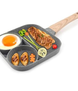 Aluminum 2 holes crepe pan