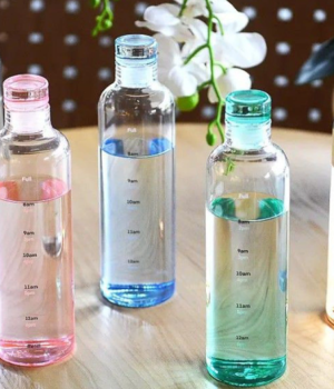 Glass water bottle 500ml