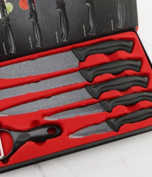 Knife set swiss gold 