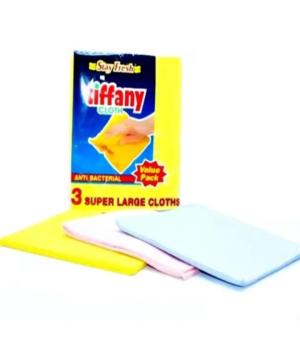 Kitchen Multipurpose Non Woven Fabric Cleaning Wiping Dish Cloth For Household Pack Of 3