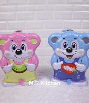 Coin bank 3D cartoon character money storage box with lock for kids