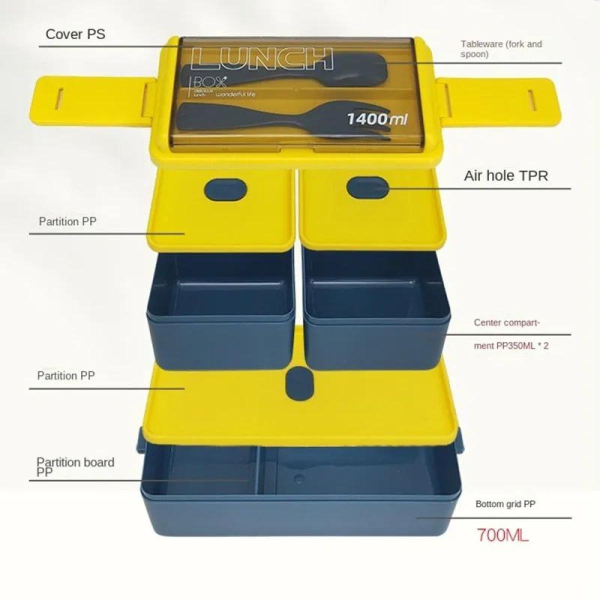 Japanese Double Layer Lunch Box